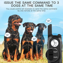 Load image into Gallery viewer, Dog Training Collar/Dog Shock Collar--2000 ft Remote Range--Personalized Voice Commands-CPS6
