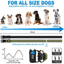 Load image into Gallery viewer, 【Version 2 Collars】Dog Training Collar/Dog Shock Collar--1300 ft Remote Range--Rechargeable/Waterproof IP67-CDT101-2
