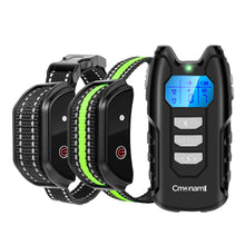 Load image into Gallery viewer, 【Version 2 Collars】Dog Training Collar/Dog Shock Collar--1300 ft Remote Range--Rechargeable/Waterproof IP67-CDT101-2
